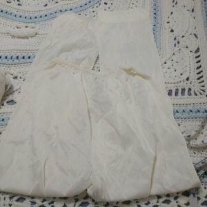 Vintage 90s Montgomery Ward Simple Elastic Waist Pants Slip Med